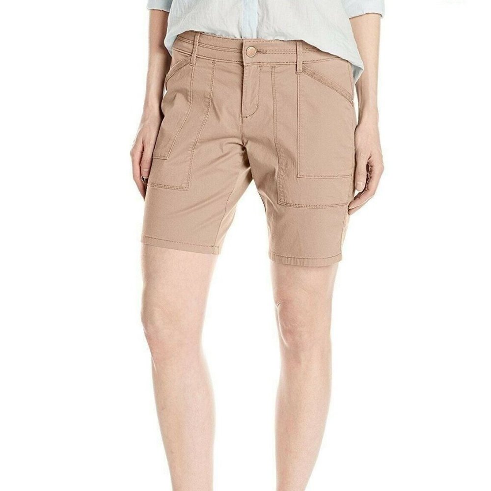Women's Bermuda Shorts LEE Cassia Midrise Fit Petite size 8P NEW